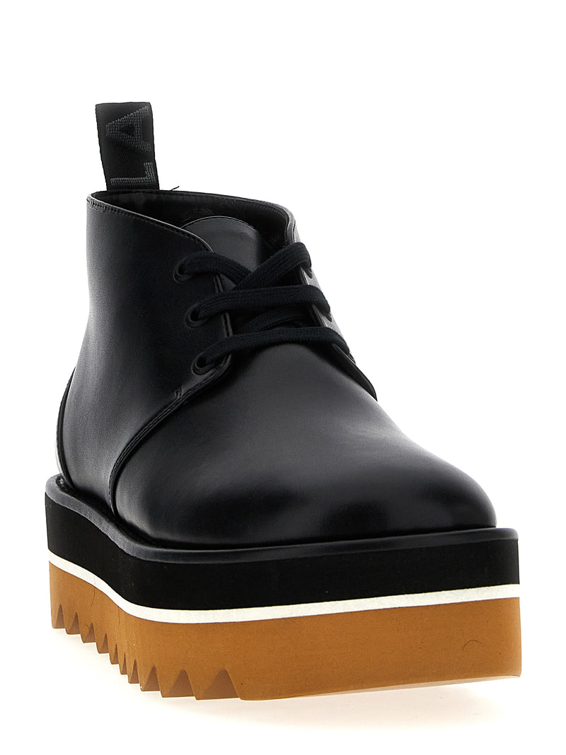 Stella McCartney Desert Sneak-Elyse Black Ankle Boots