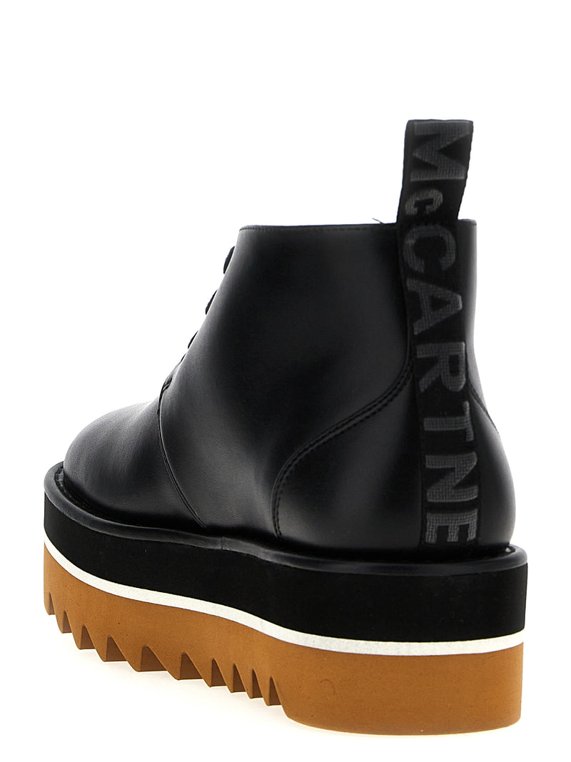 Stella McCartney Desert Sneak-Elyse Black Ankle Boots