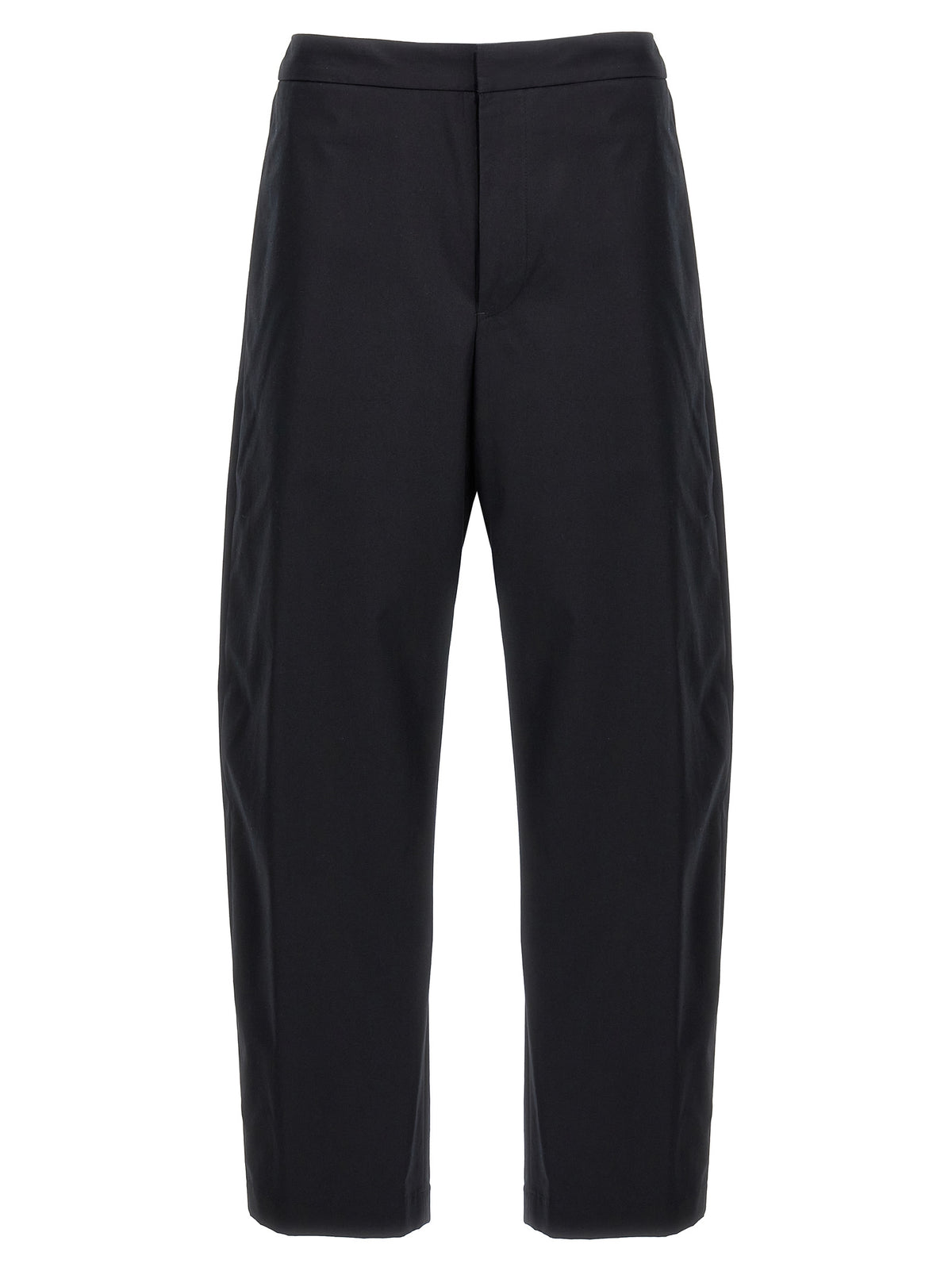 Jil Sander Blue Cotton Casual Pants for Men