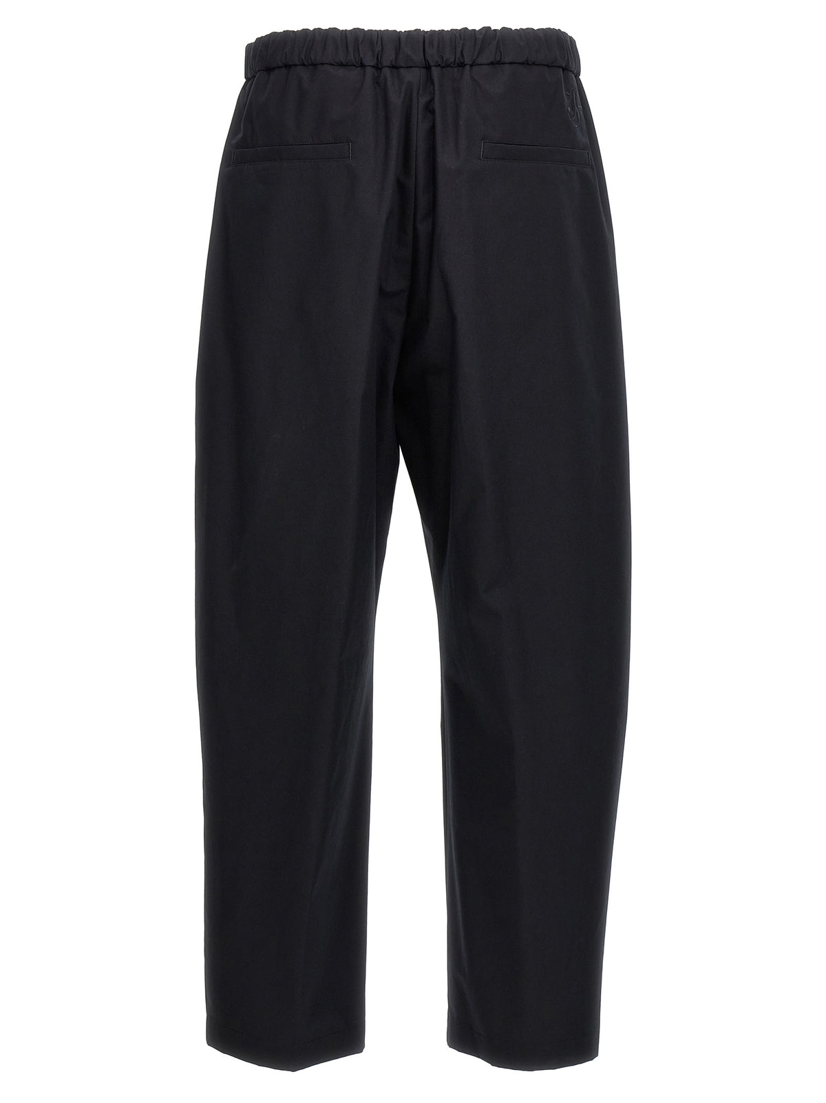 Jil Sander Blue Cotton Casual Pants for Men