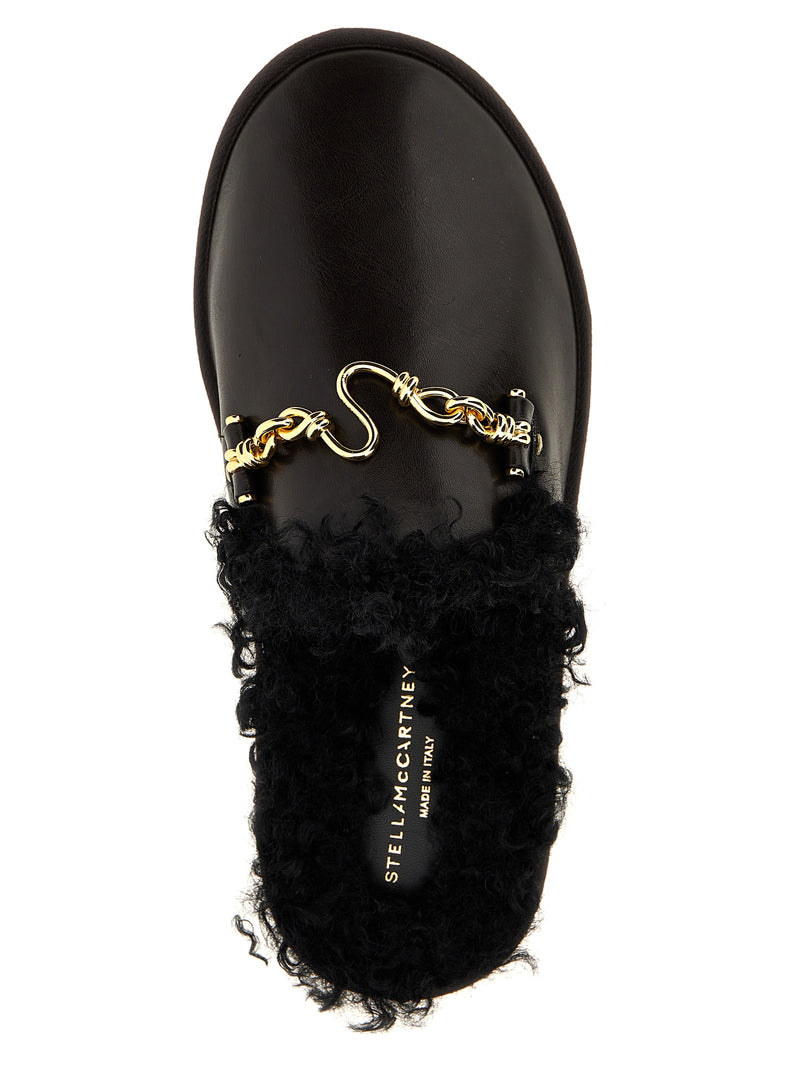 Stella McCartney Backless Ryder Brown Polyethylene Mules
