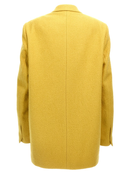 Dries Van Noten Bicolor Wool Blazer