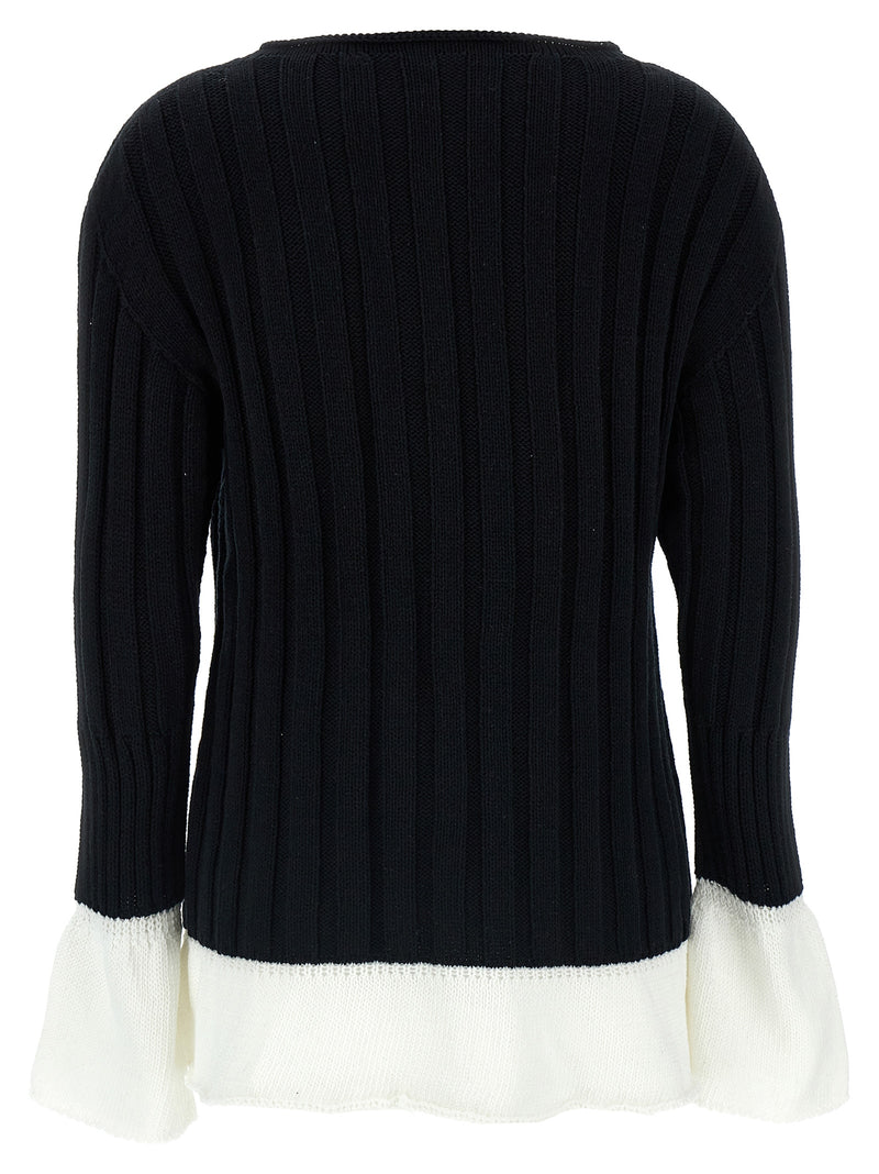 Issey Miyake Bicolor Cotton Cardigan - Stylish & Comfortable