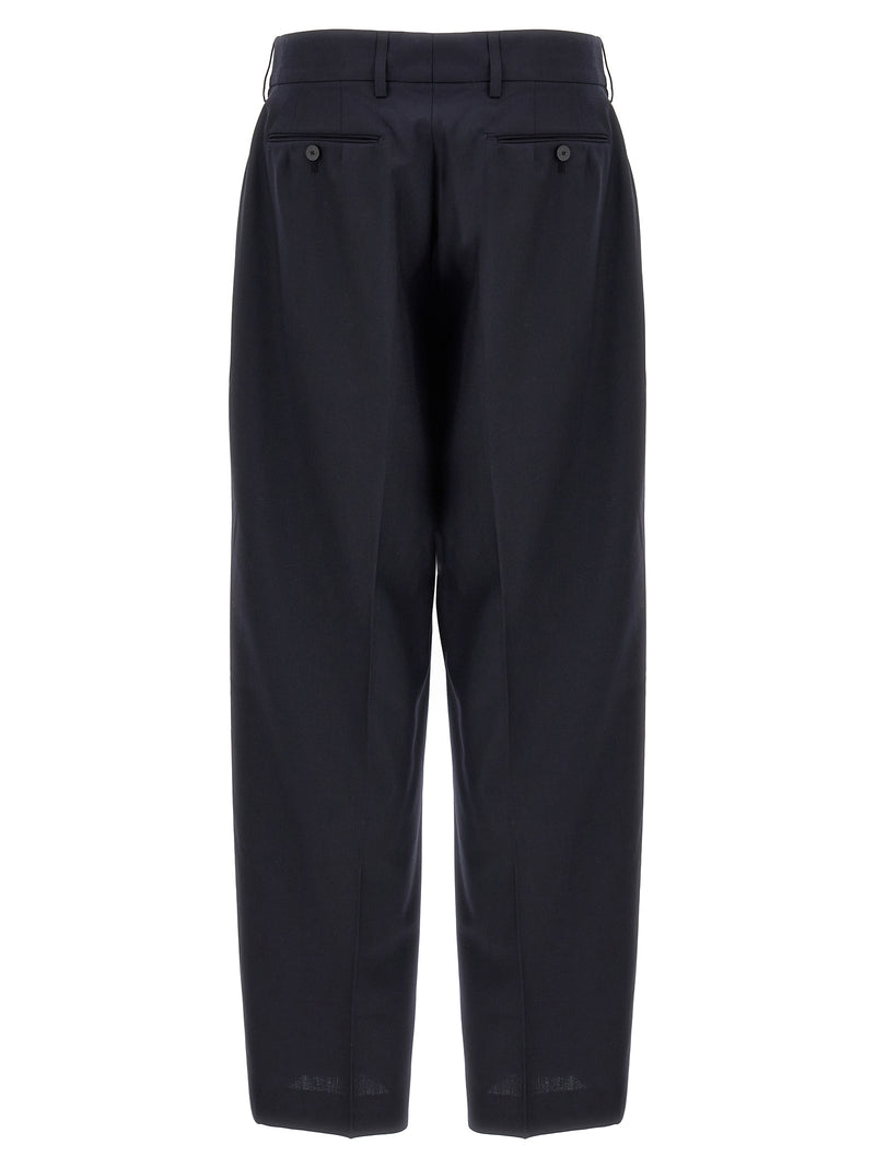 CELLAR DOOR Blue Polyester Dress Pants for Men