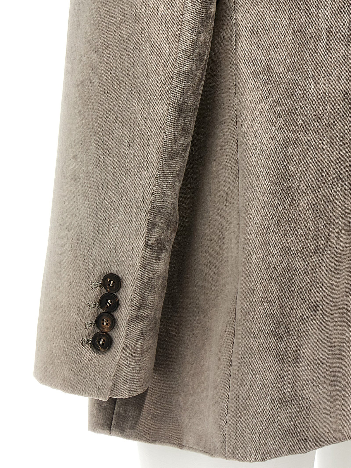 Brunello Cucinelli Gray Cotton Blazer for Women