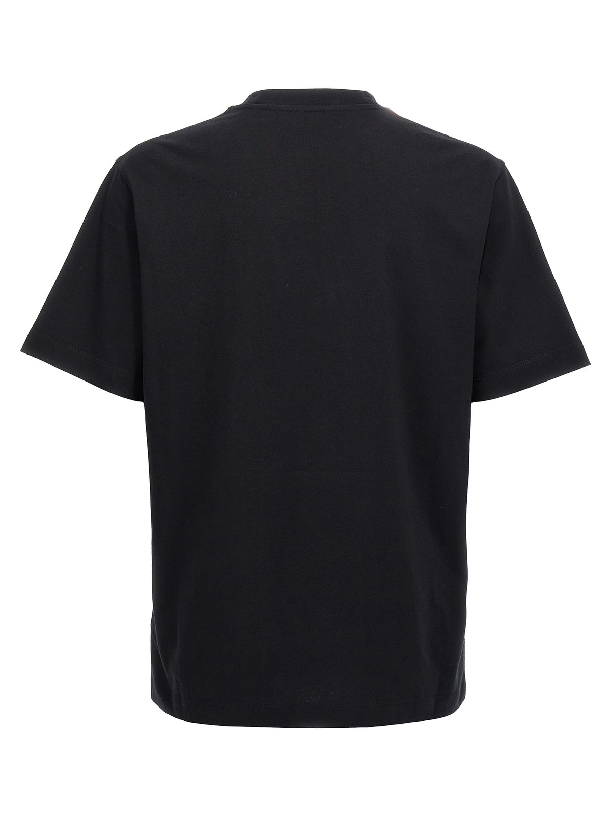 T-shirt Bicolor en Coton Burberry pour Homme