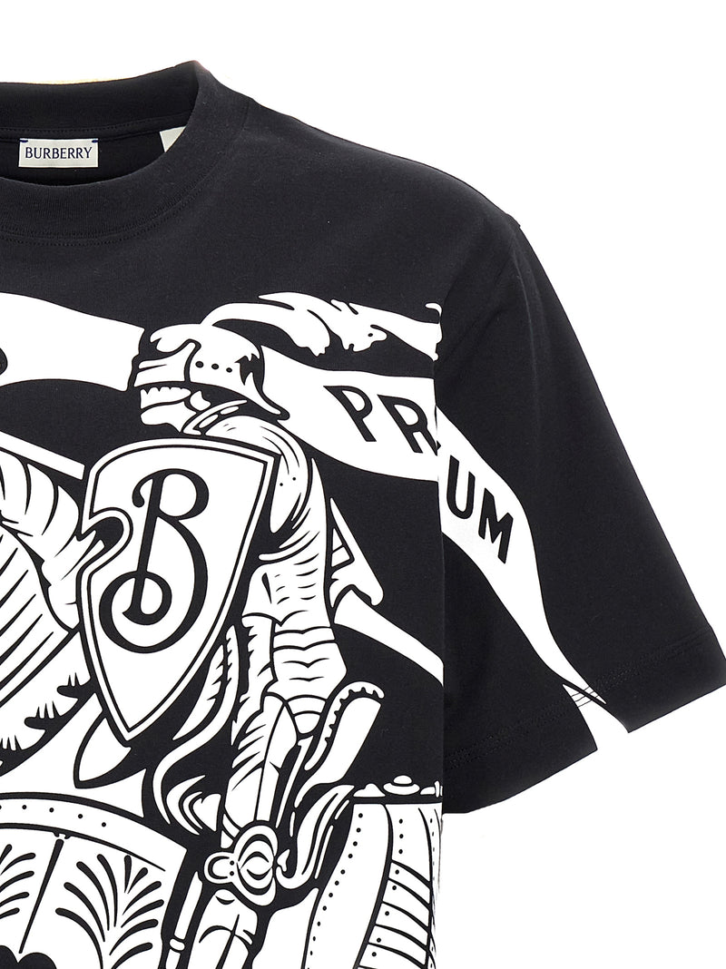 Burberry Bicolor Cotton T-Shirt
