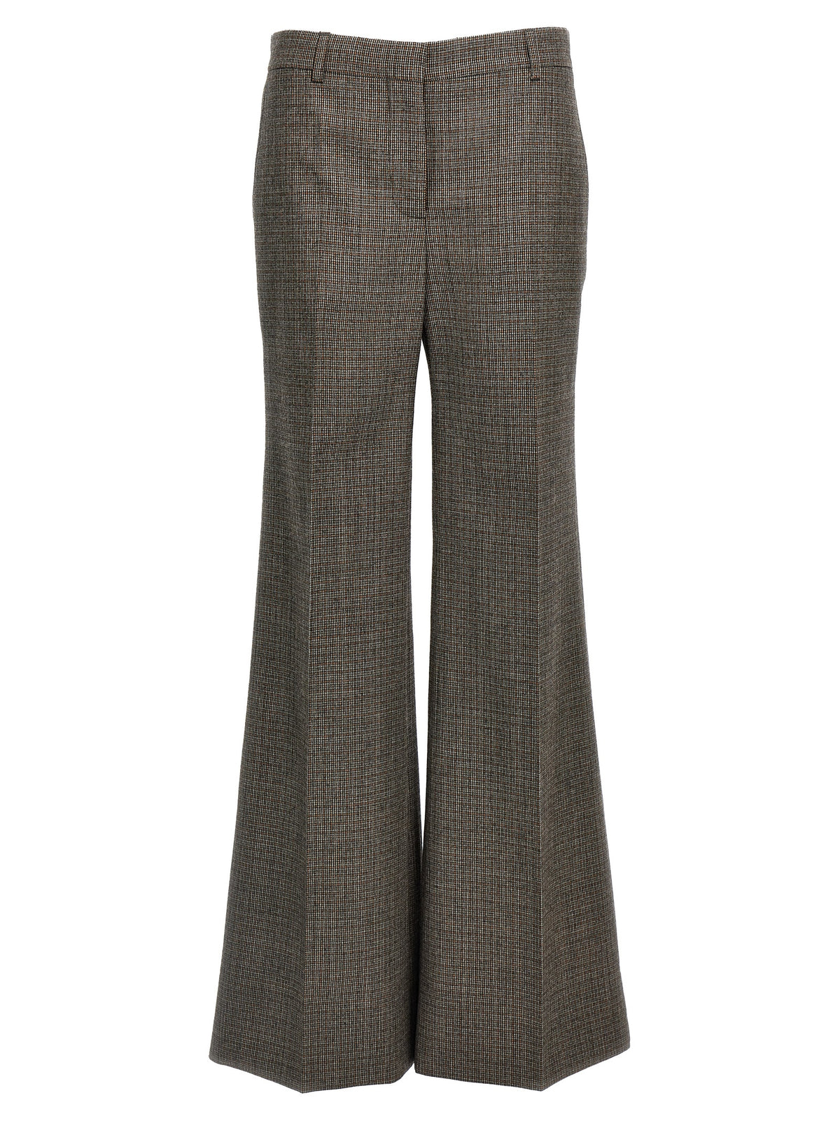 Stella McCartney Gray Wool Flared Pants for Women