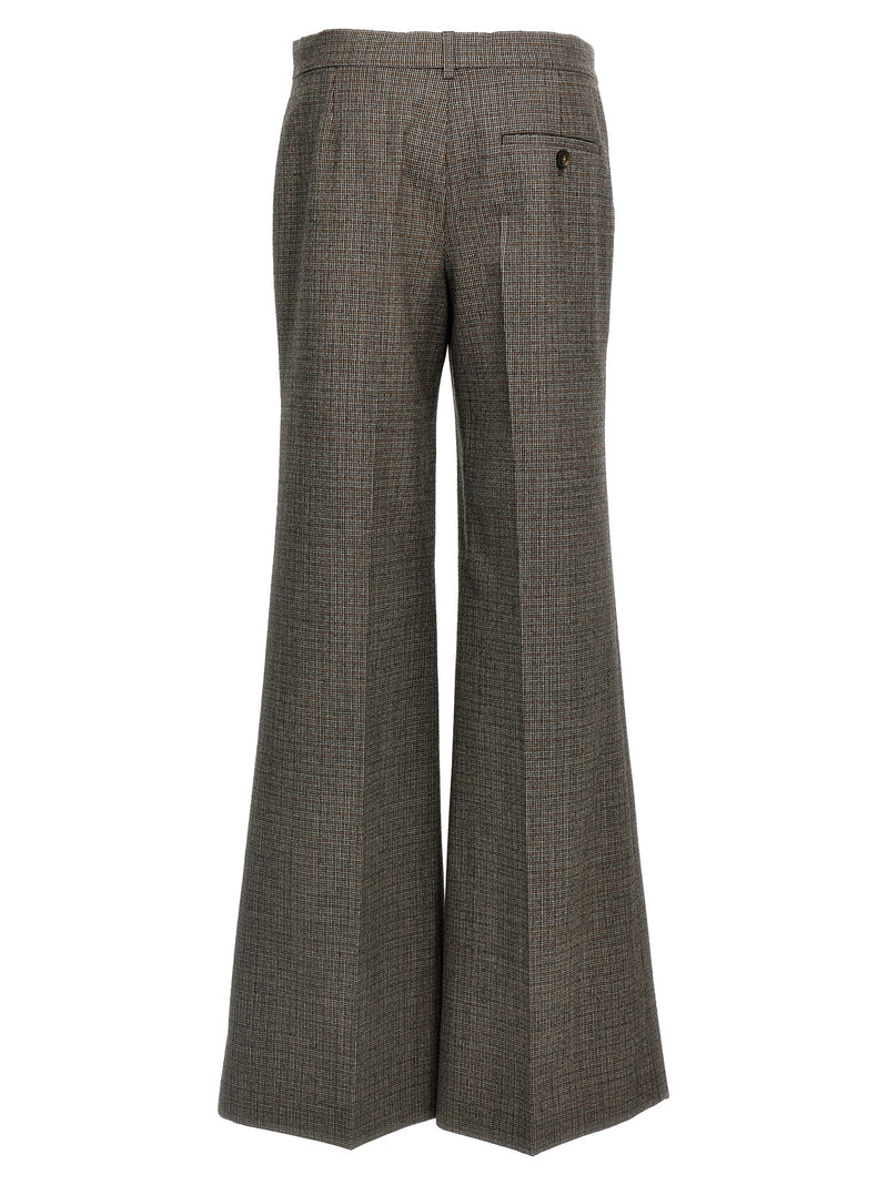 Stella McCartney Gray Wool Flared Pants for Women