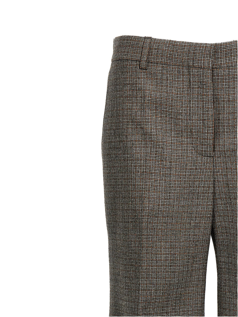Stella McCartney Gray Wool Flared Pants for Women