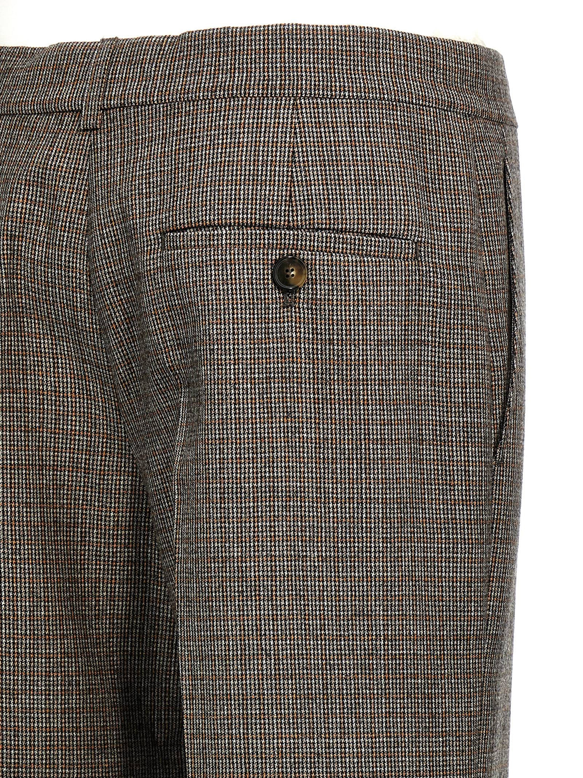 Stella McCartney Gray Wool Flared Pants for Women
