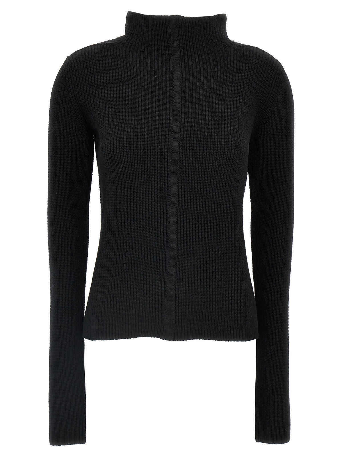 Rick Owens Black Cashmere Cardigan - Headon Dbl Sweater