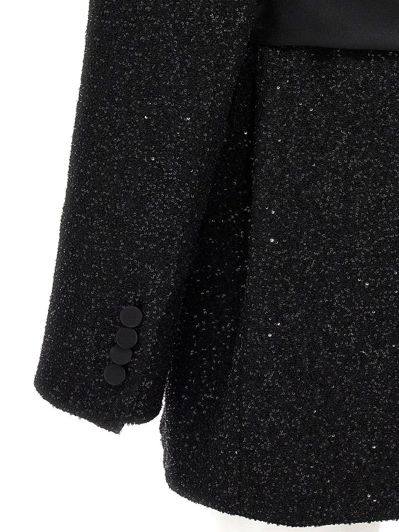 Max Mara Pau Black Viscose Blazer