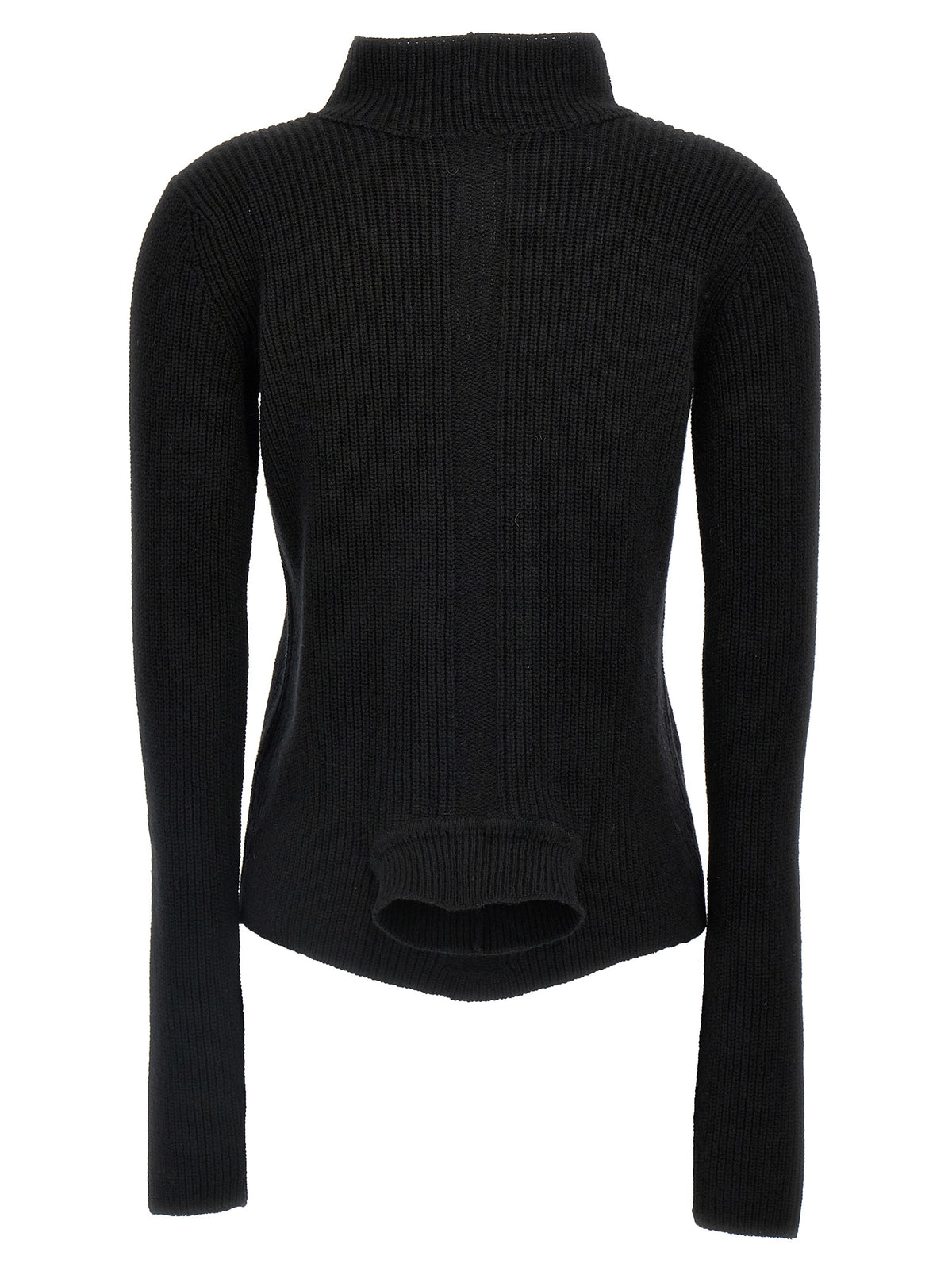 Rick Owens Black Cashmere Cardigan - Headon Dbl Sweater