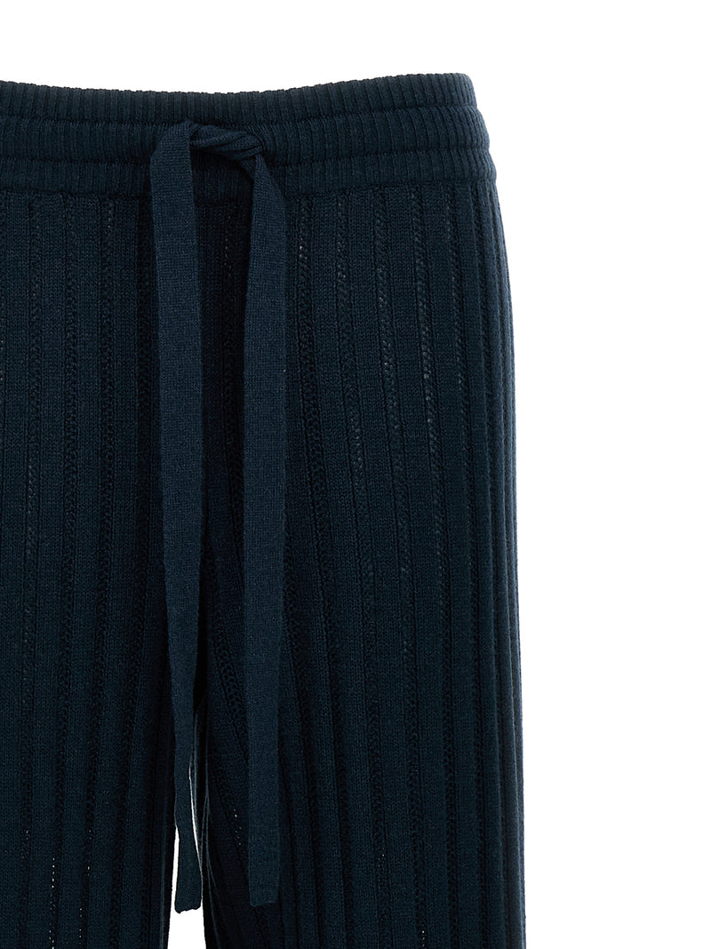 Eres Bicolor Wool Casual Pants - Somptueux Luxe