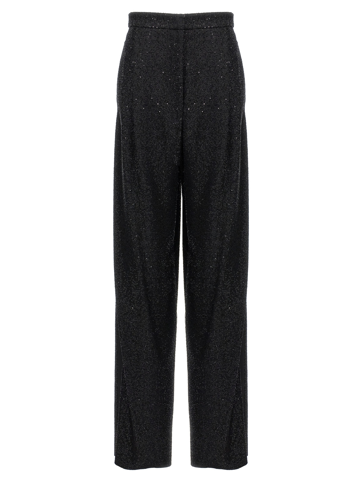 Max Mara Navigli Black Viscose Dress Pants