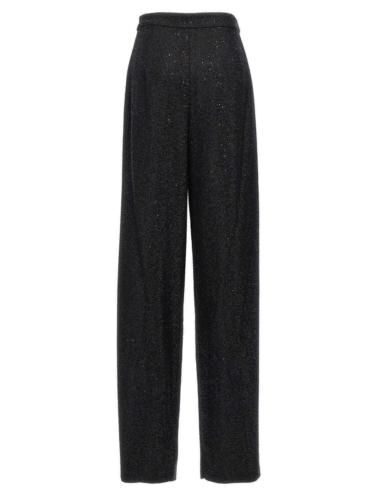 Max Mara Navigli Black Viscose Dress Pants