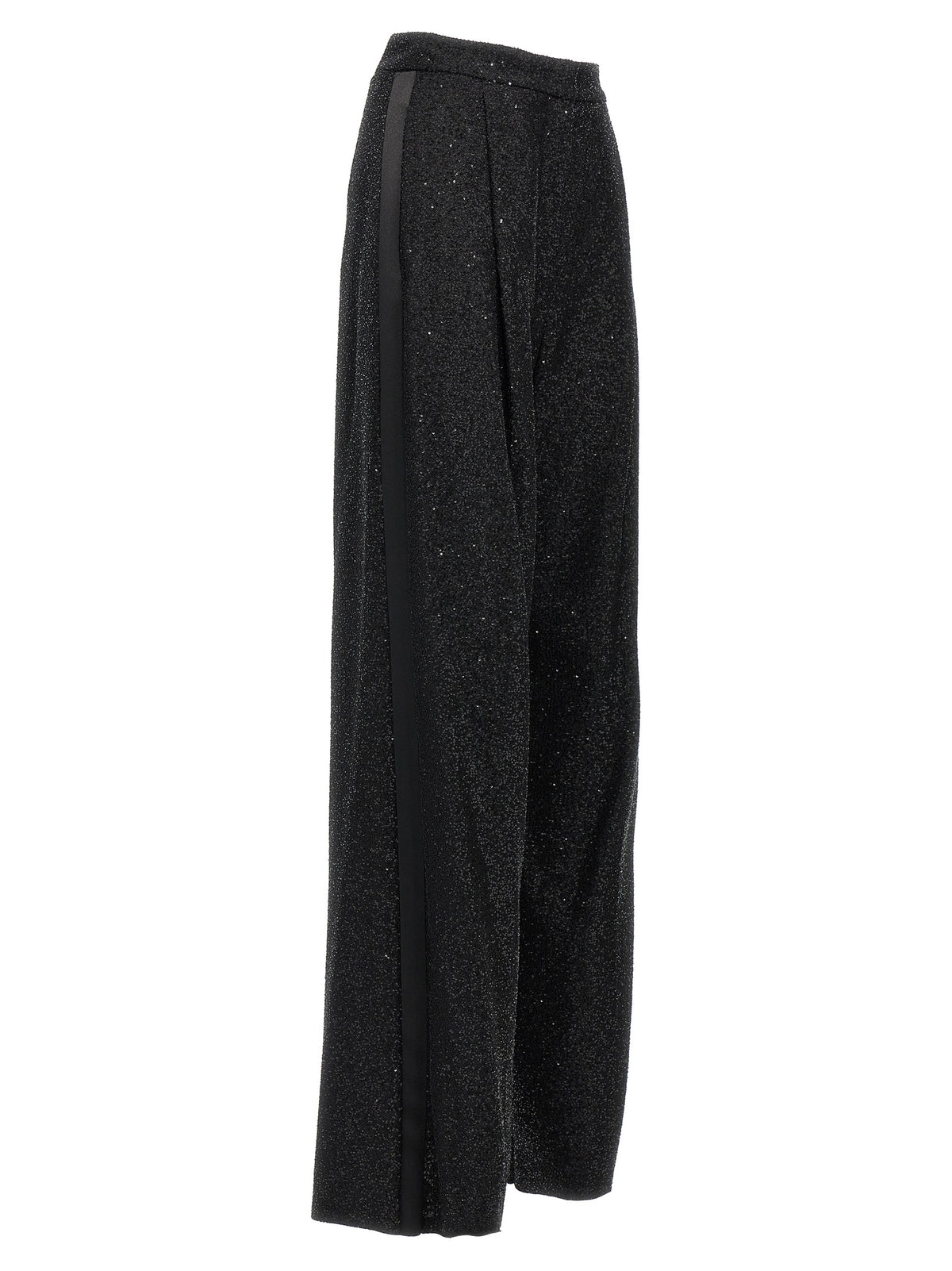 Max Mara Navigli Black Viscose Dress Pants
