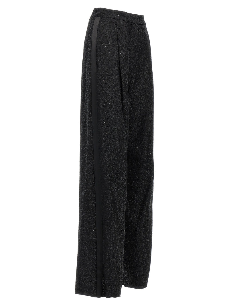 Max Mara Navigli Black Viscose Dress Pants
