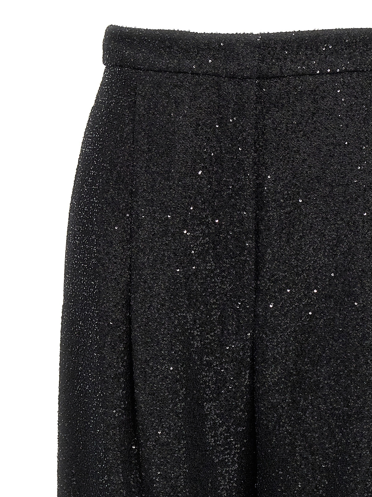 Max Mara Navigli Black Viscose Dress Pants
