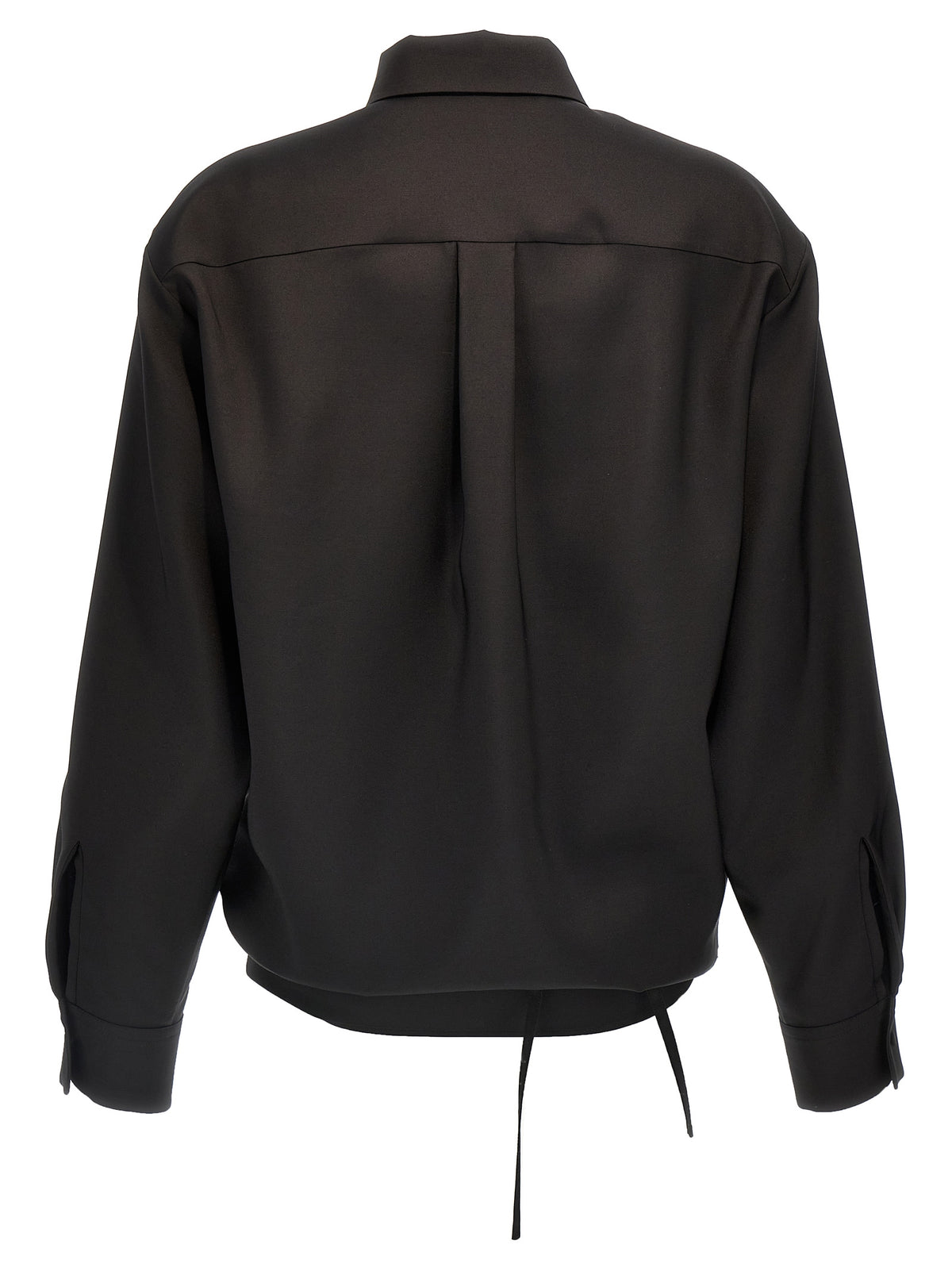 Valentino Garavani Black Wool Blouse - Elegant and Modern
