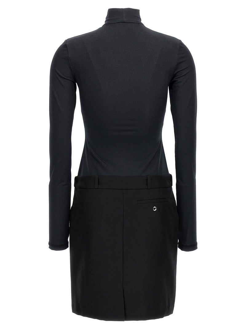 Coperni Black Polyester Short Dress - Sustainable Fashion Statement