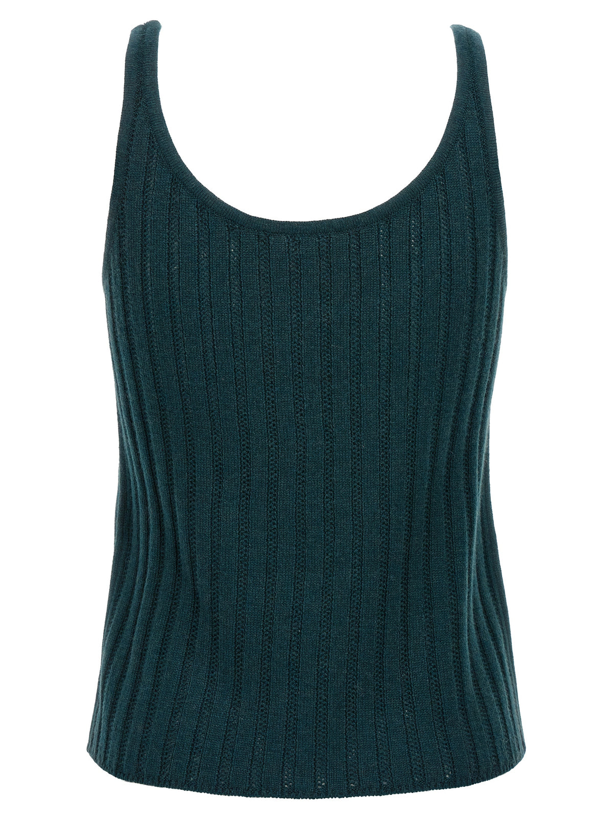 Eres Bicolor Wool Sleeveless T-Shirt