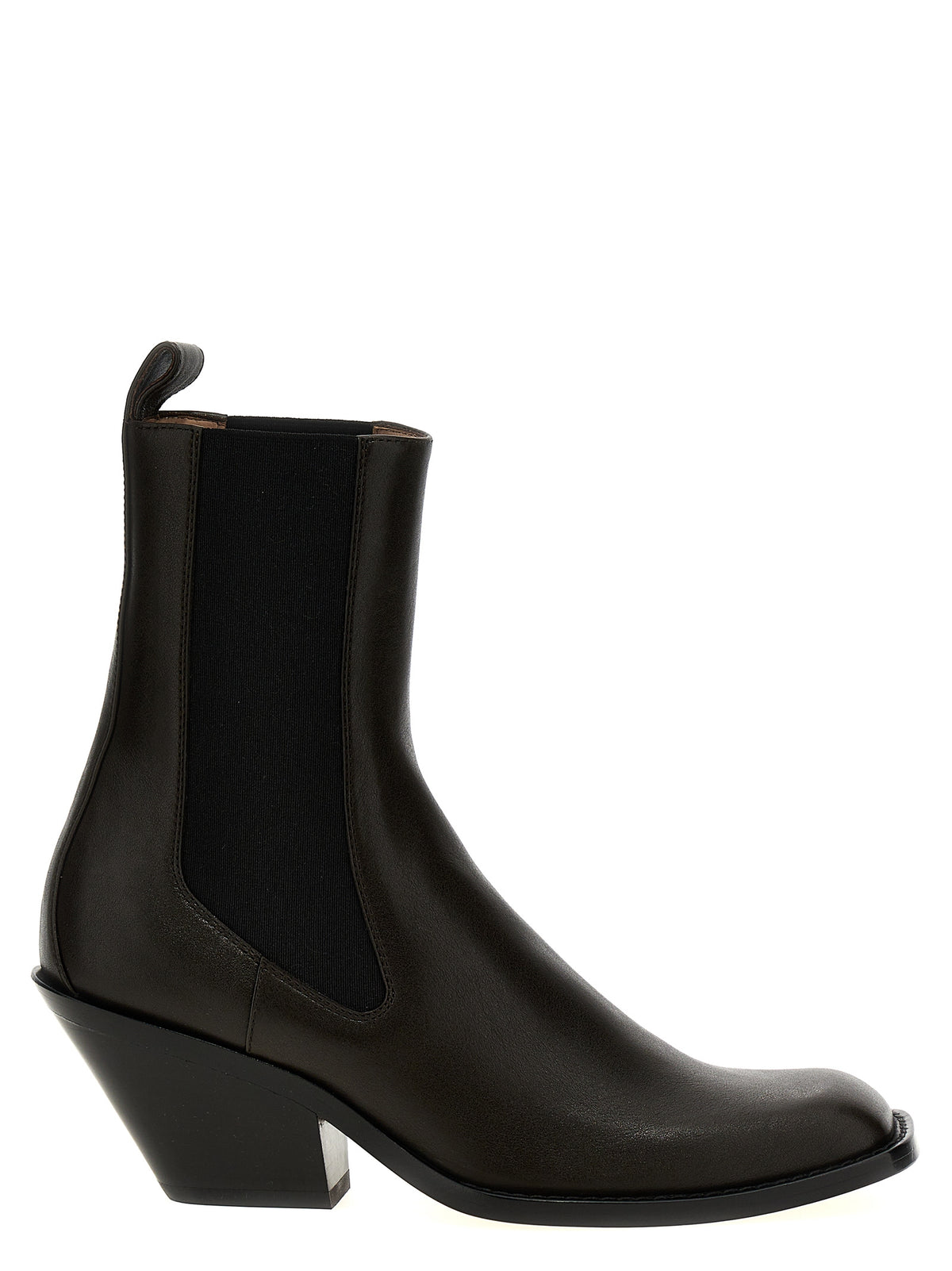 Khaite Brown Calfskin Chelsea Boots - Austin Model