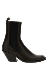 Khaite Brown Calfskin Chelsea Boots - Austin Model