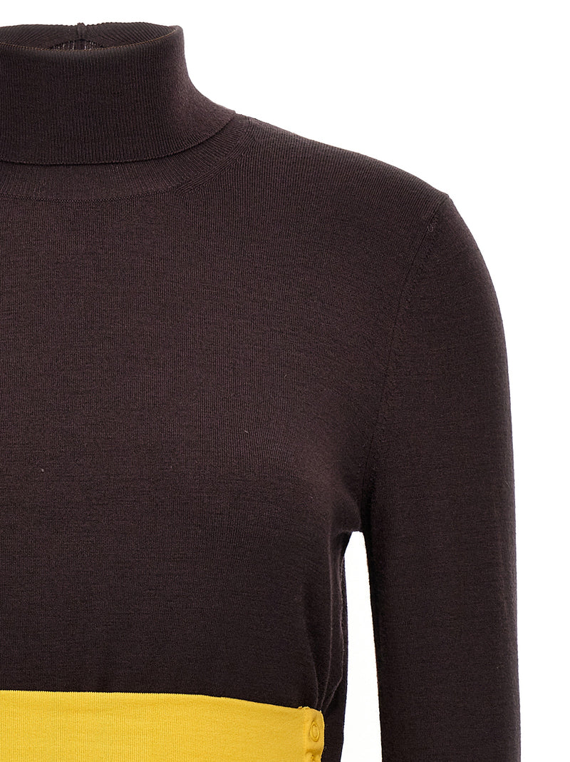 Fendi Purple Virgin Wool Cardigan - Luxurious Style