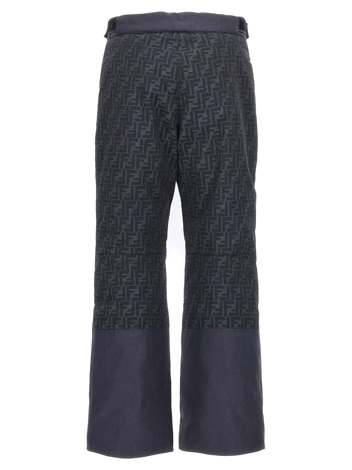 Fendi Blue Polyamide Sportswear Ski Pants for Men