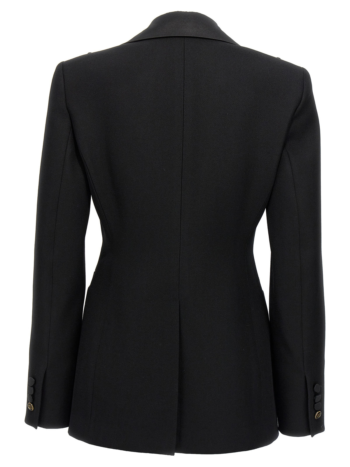 Max Mara Boemia Black Virgin Wool Blazer