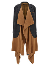 Undercover Multicolor Wool Coat - Avant-Garde Elegance