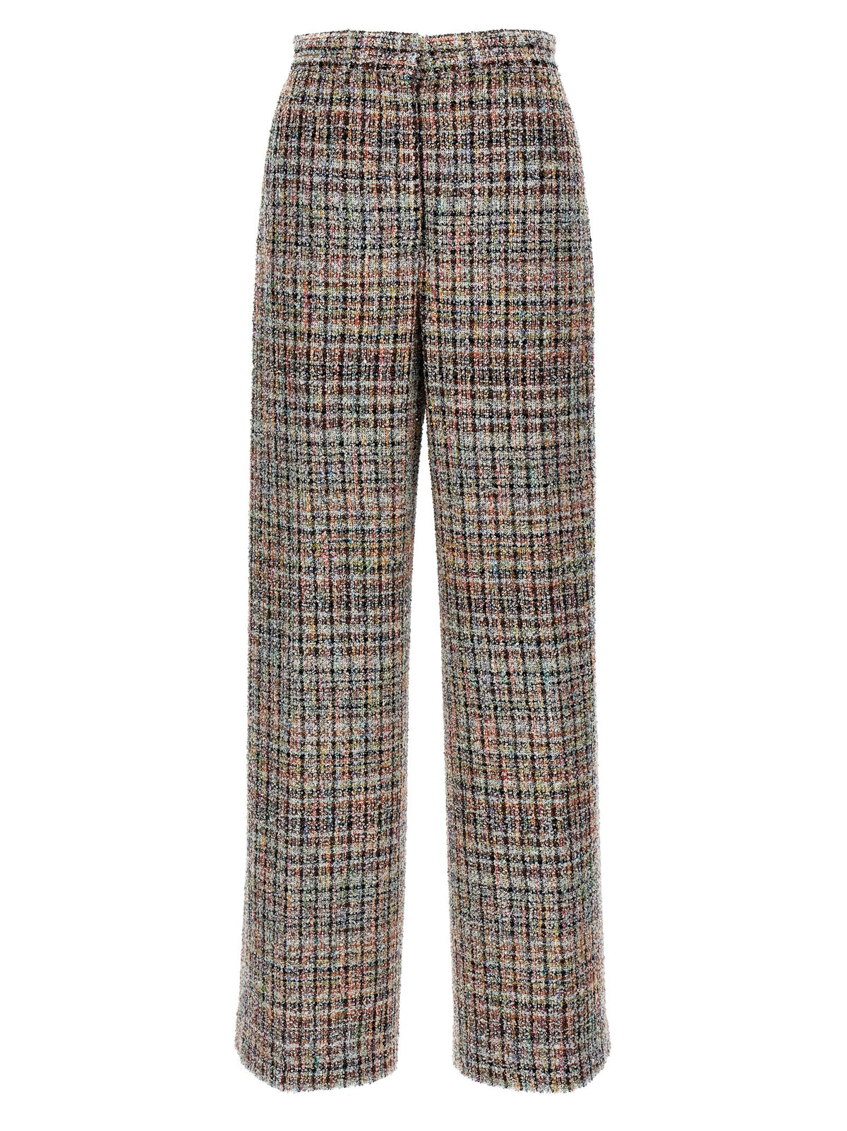 Missoni Multicolor Viscose Casual Pants - Italian Craftsmanship