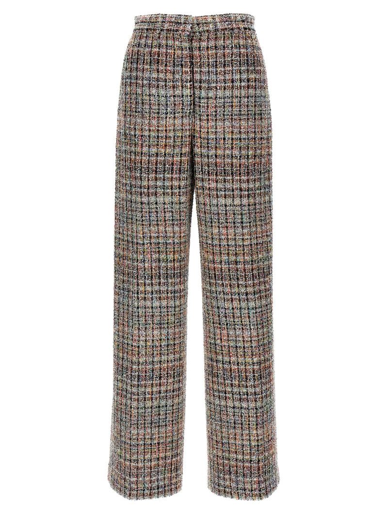 Missoni Multicolor Viscose Casual Pants - Italian Elegance
