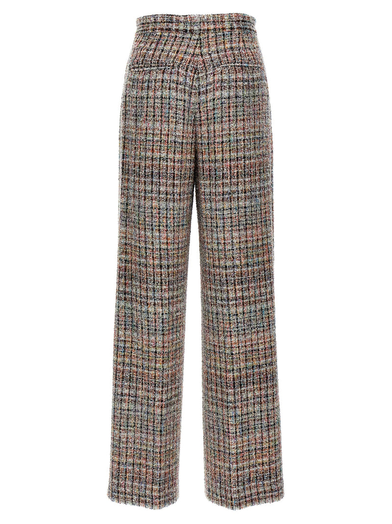 Missoni Multicolor Viscose Casual Pants - Italian Elegance