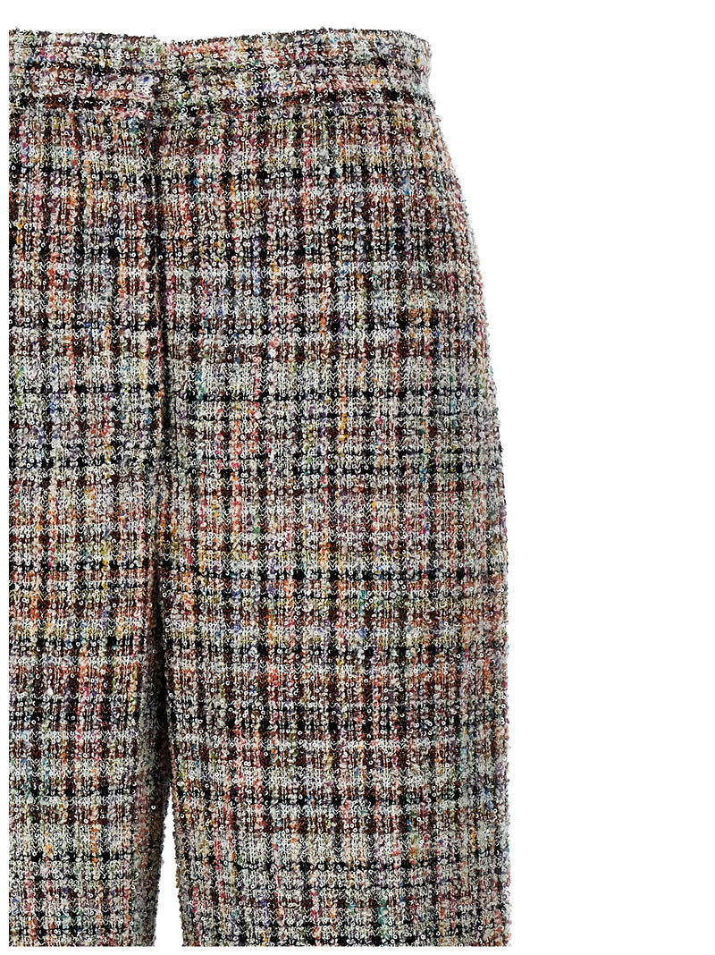 Missoni Multicolor Viscose Casual Pants - Italian Elegance