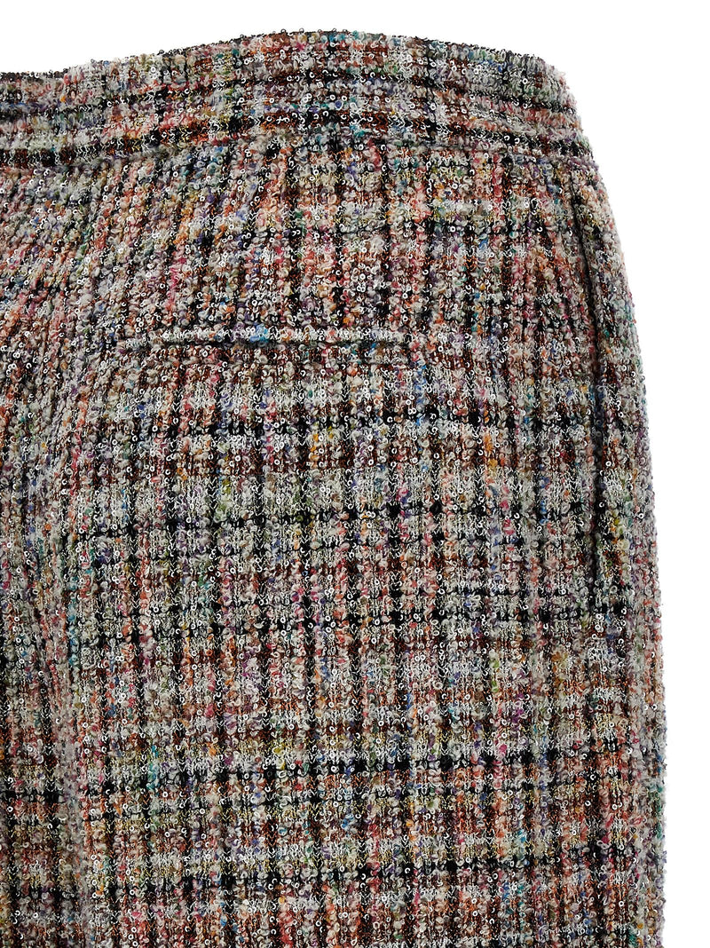 Missoni Multicolor Viscose Casual Pants - Italian Elegance