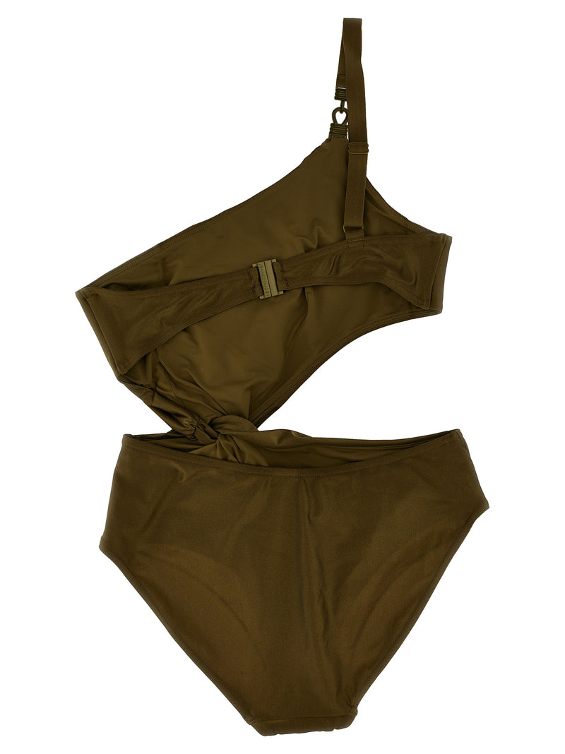 Zimmermann Wylie Bicolor Polyamide One-Piece Swimsuit