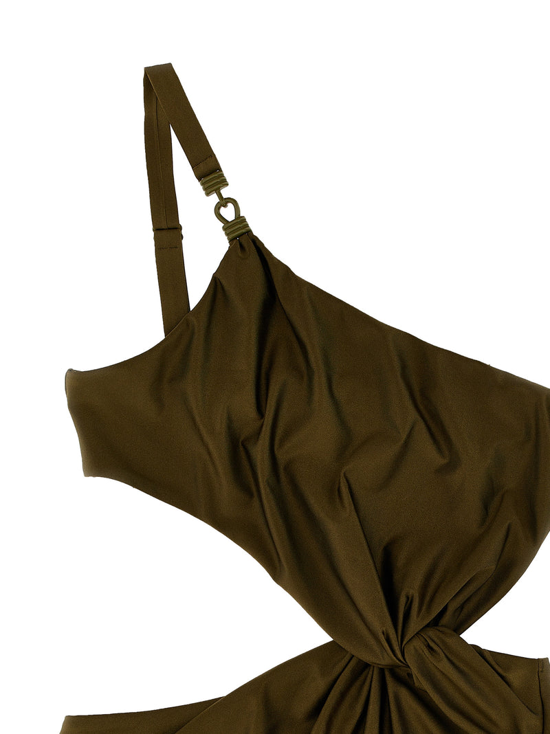 Zimmermann Wylie Bicolor Polyamide One-Piece Swimsuit