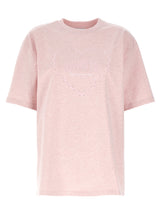 Ganni Multicolor Cotton T-Shirt - Sustainable Style