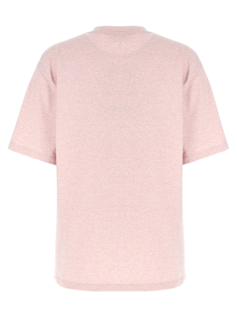 Ganni Multicolor Cotton T-Shirt - Sustainable Style