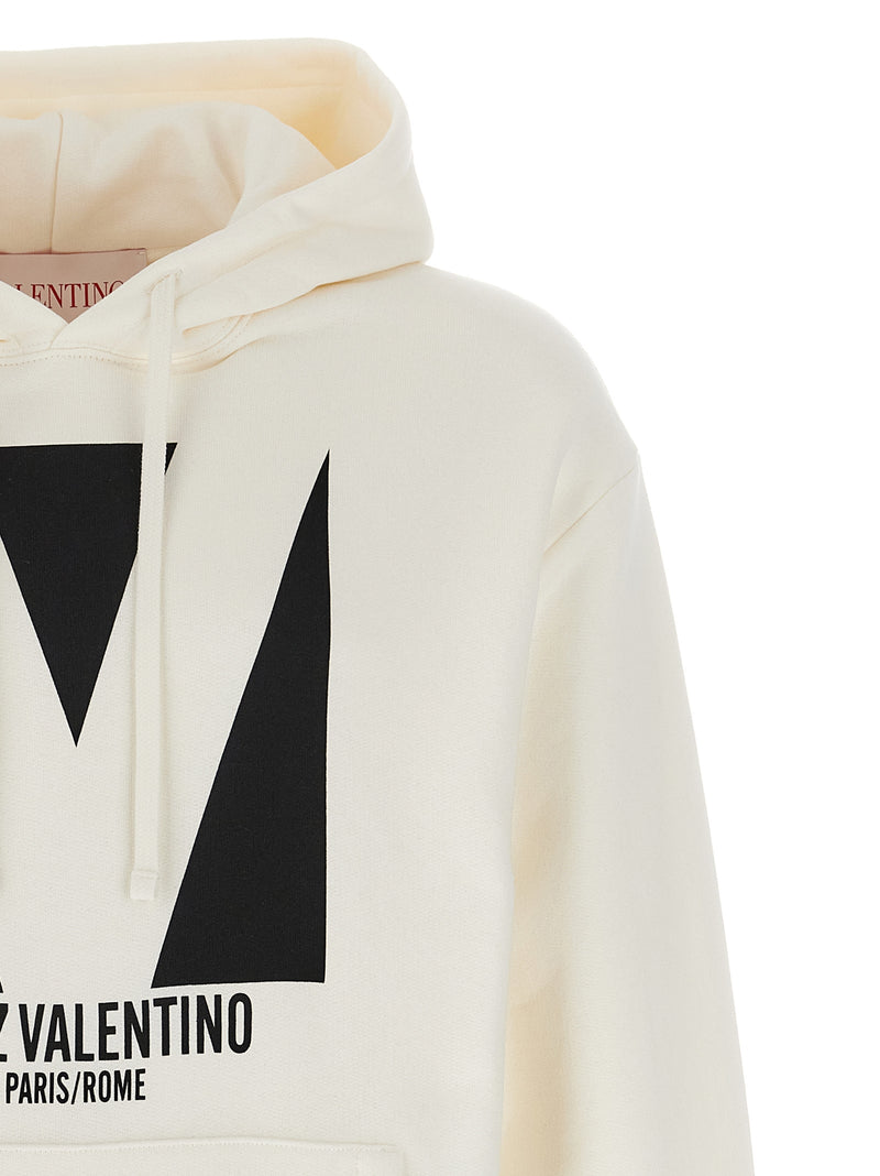 Valentino Garavani White Cotton Sweatshirt