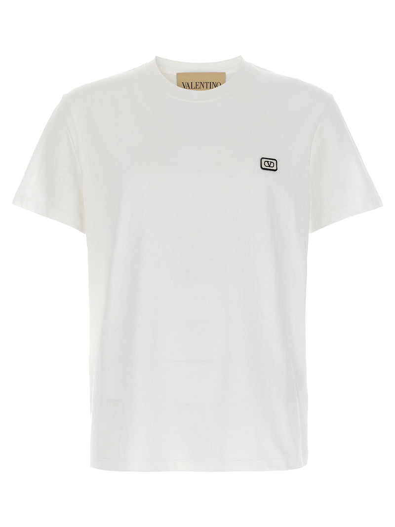 Valentino Garavani White Cotton T-Shirt - Bold and Stylish