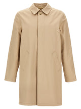 A.P.C. ‘Mac Ville’ Beige Cotton Trench Coat