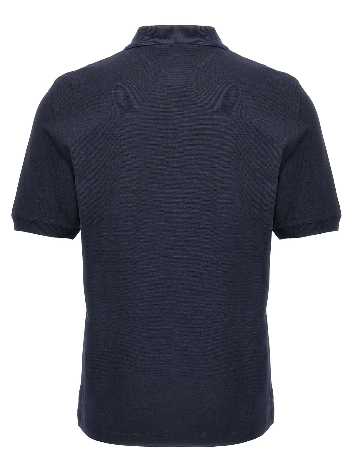 Brunello Cucinelli Blue Cotton Polo Shirt for Men