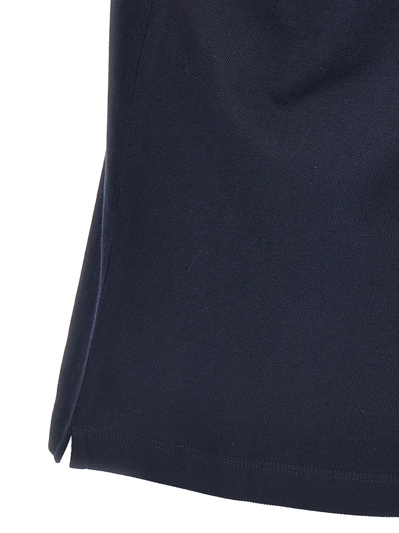 Brunello Cucinelli Blue Cotton Polo Shirt for Men