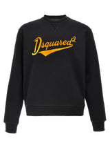 Dsquared² Black Cotton Sweatshirt - Cool Fit Design