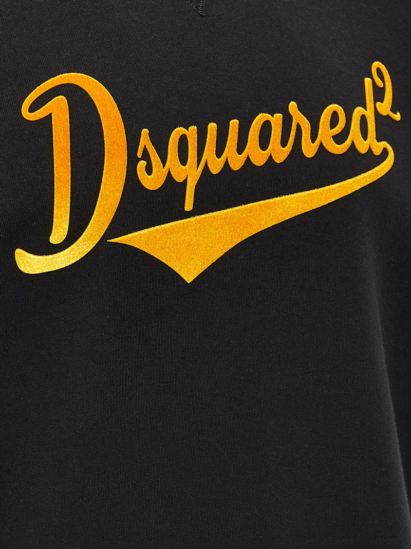 Dsquared² Black Cotton Sweatshirt - Cool Fit Design