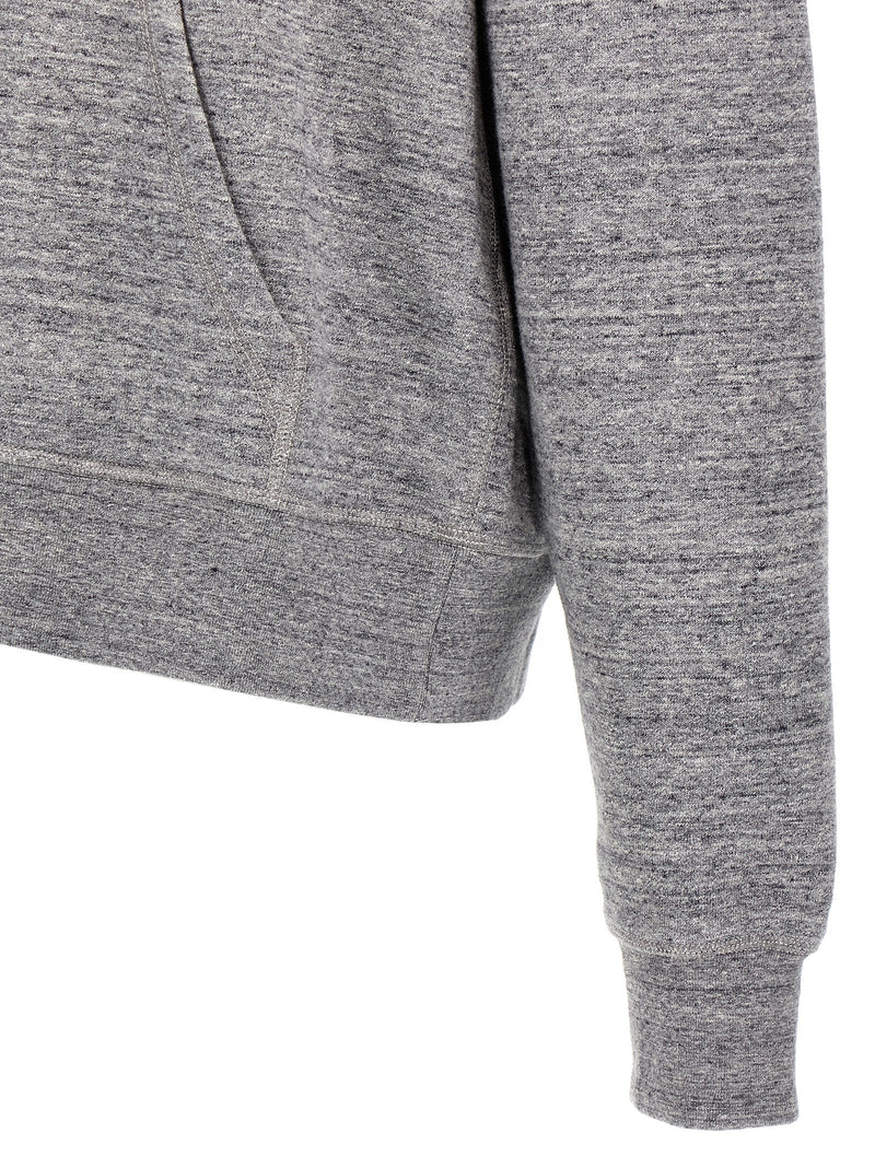 Dsquared² Gray Cotton Sweatshirt - NYC Fit